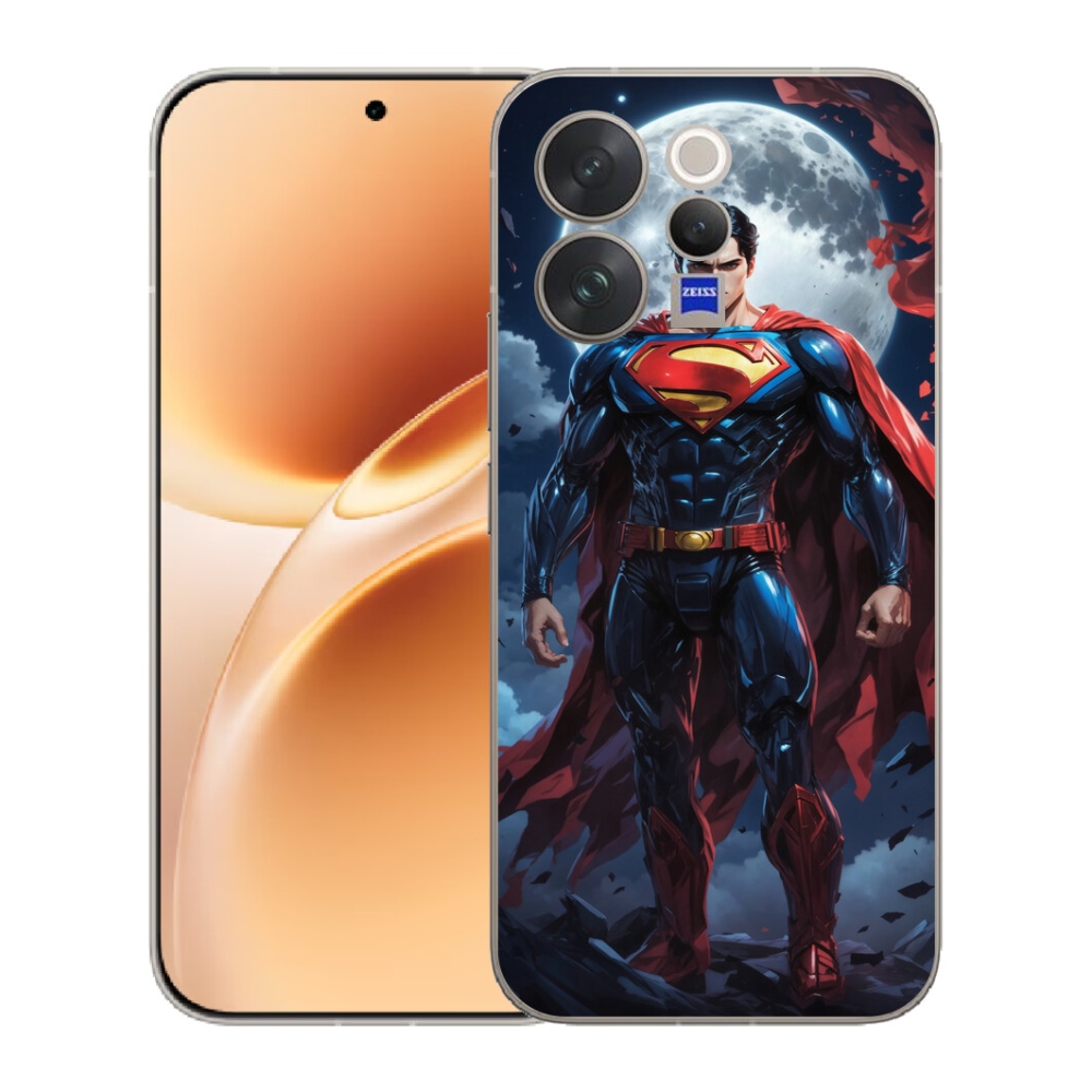 Gélový kryt mmCase na Vivo V70 - superman