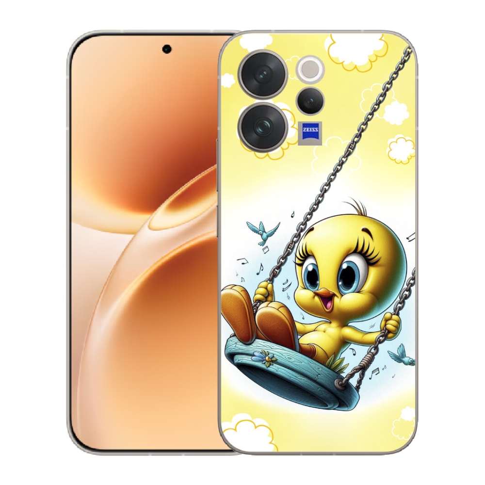 Gélový kryt mmCase na Vivo V70 - tweety