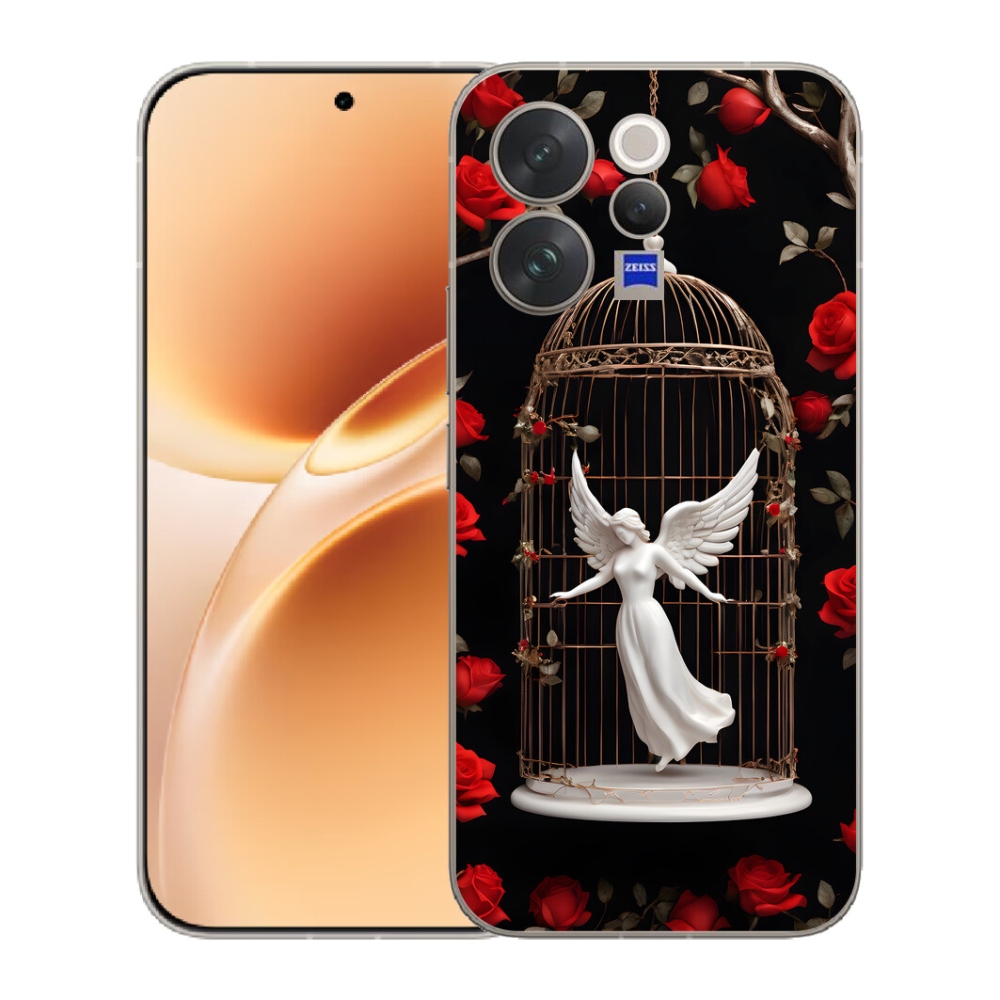 Gélový kryt mmCase na Vivo V70 - uväznený anjel