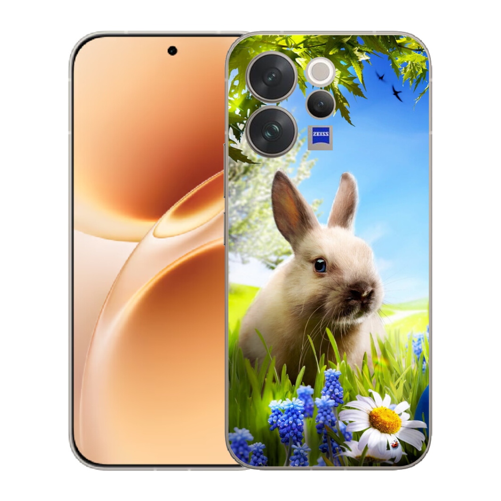 Gélový kryt mmCase na Vivo V70 - zajačik