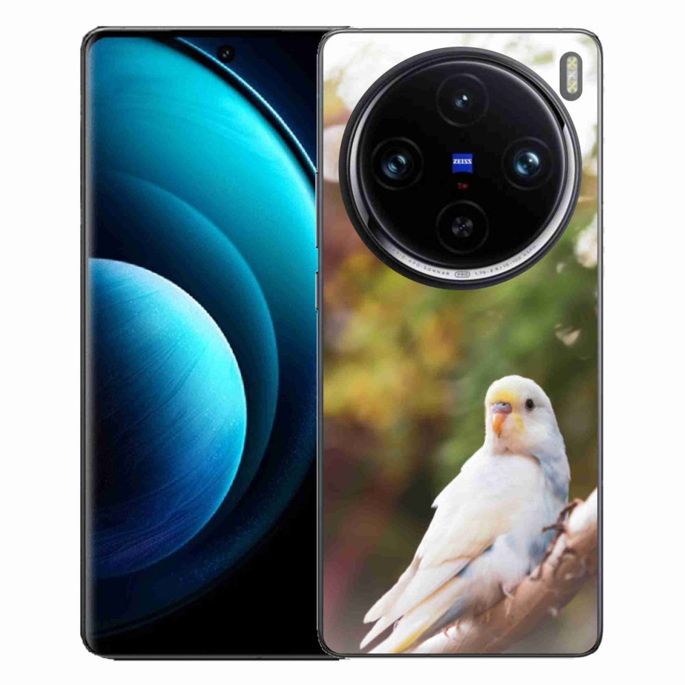 Gélový kryt mmCase na Vivo X100 Pro 5G - andulka biela