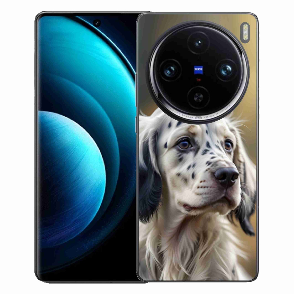 Gélový kryt mmCase na Vivo X100 Pro 5G - anglický seter