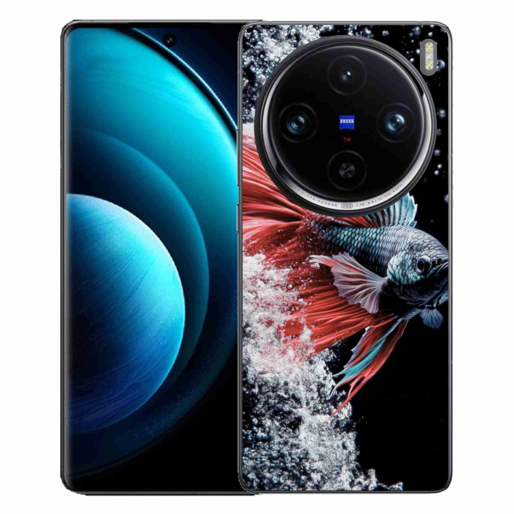 Gélový kryt mmCase na Vivo X100 Pro 5G - bojovníčka pestrá