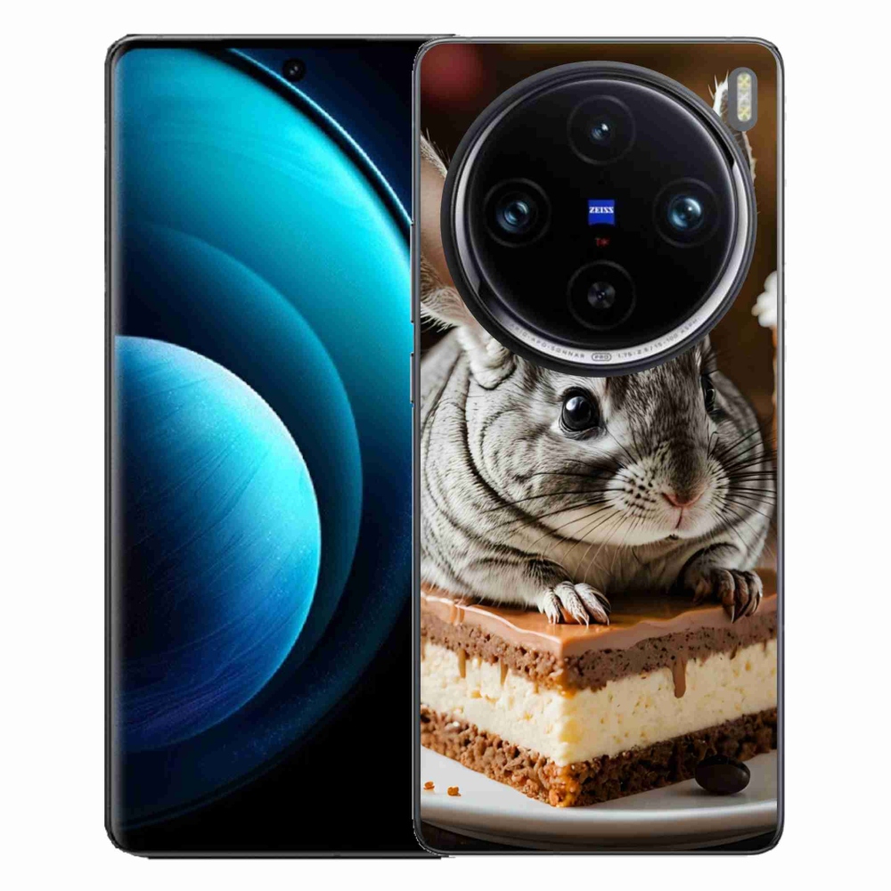 Gélový kryt mmCase na Vivo X100 Pro 5G - činčila