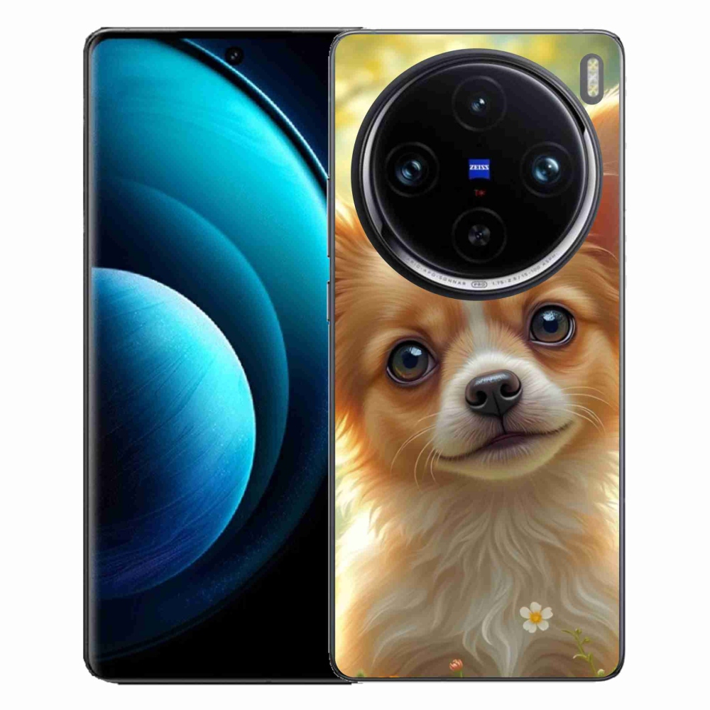 Gélový kryt mmCase na Vivo X100 Pro 5G - čivava 5