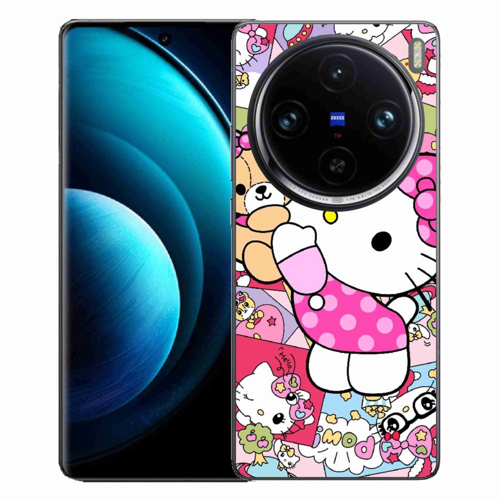 Gélový kryt mmCase na Vivo X100 Pro 5G - cute kitty