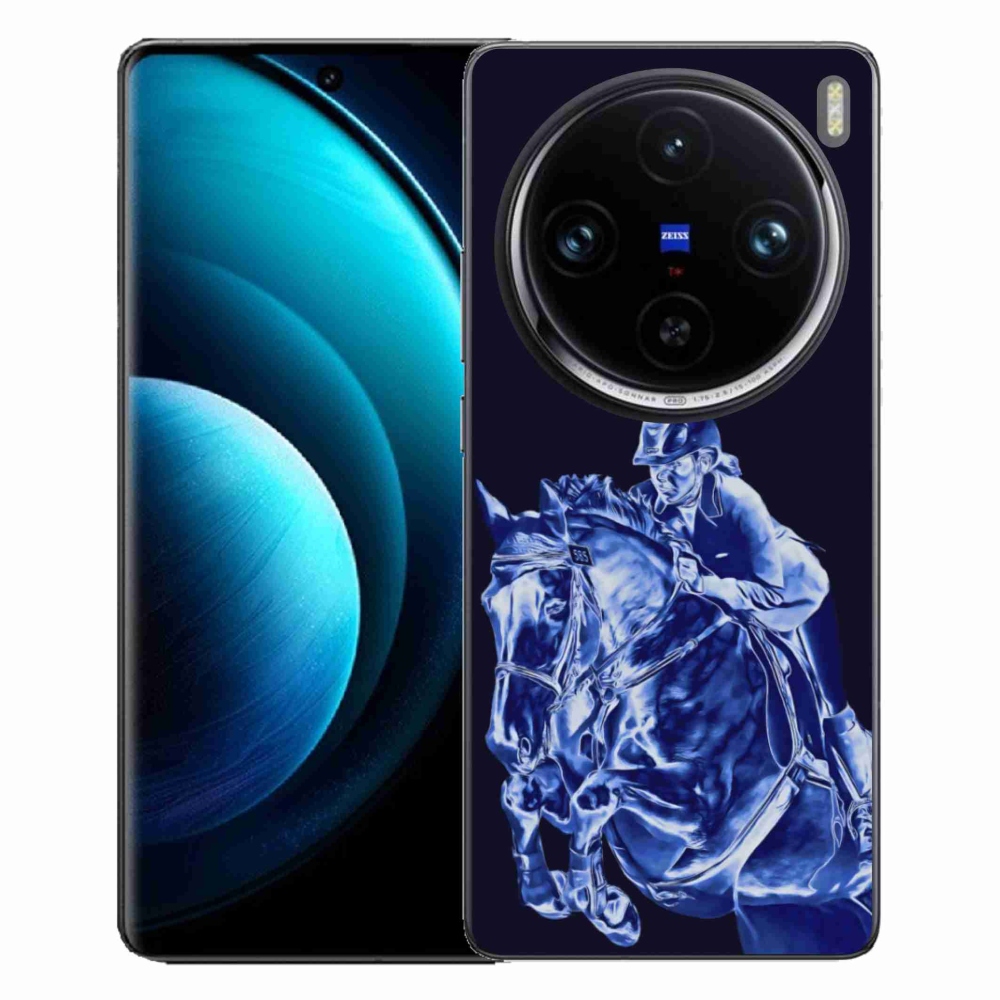 Gélový kryt mmCase na Vivo X100 Pro 5G - dostihový kôň