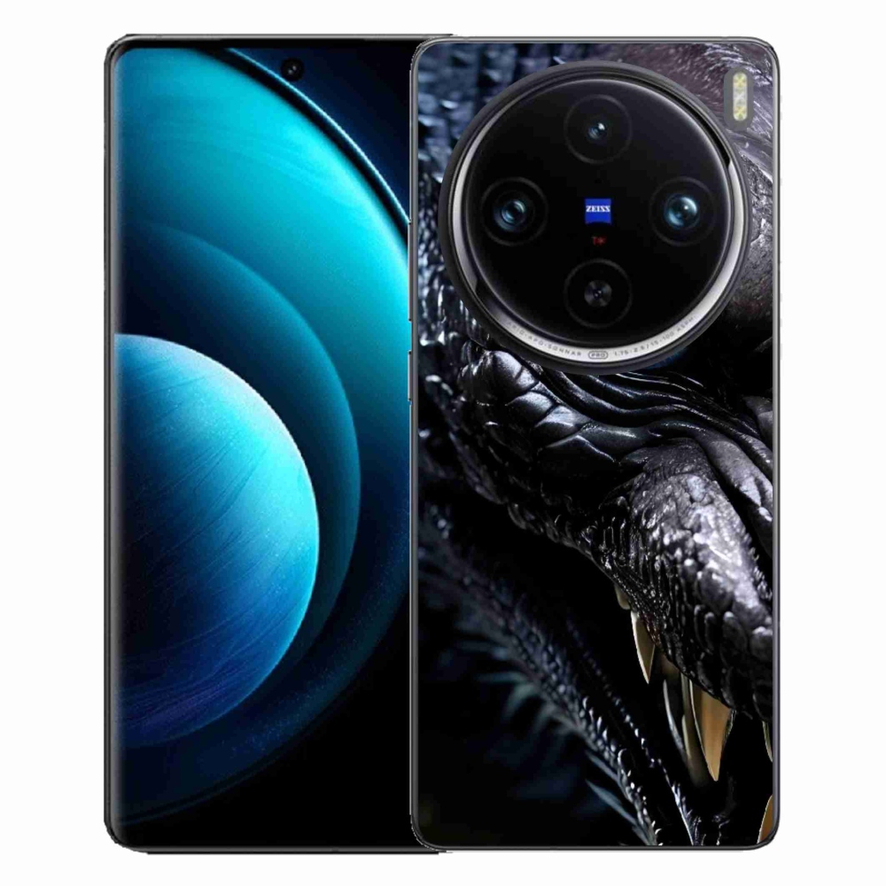 Gélový kryt mmCase na Vivo X100 Pro 5G - dračí pohľad