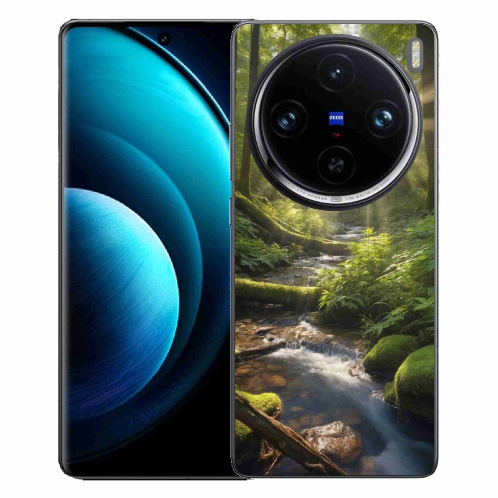Gélový kryt mmCase na Vivo X100 Pro 5G - hlbina lesa