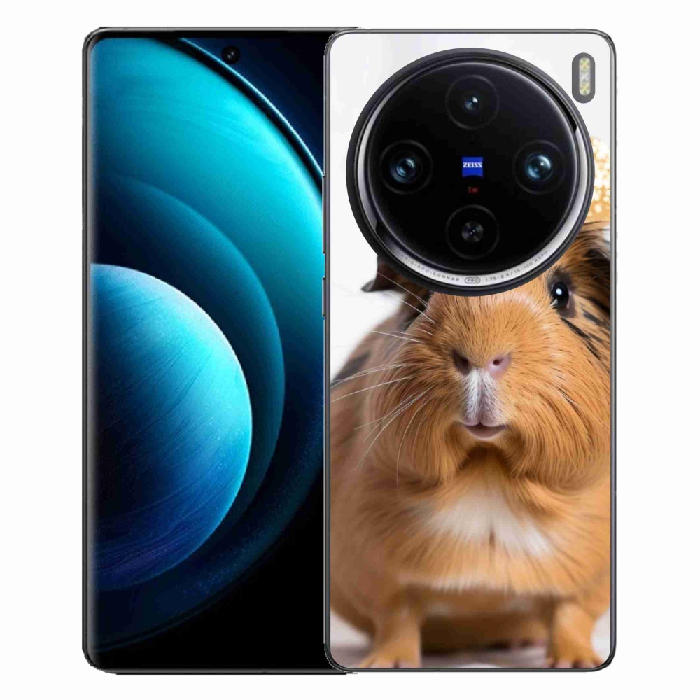 Gélový kryt mmCase na Vivo X100 Pro 5G - hnedé morča