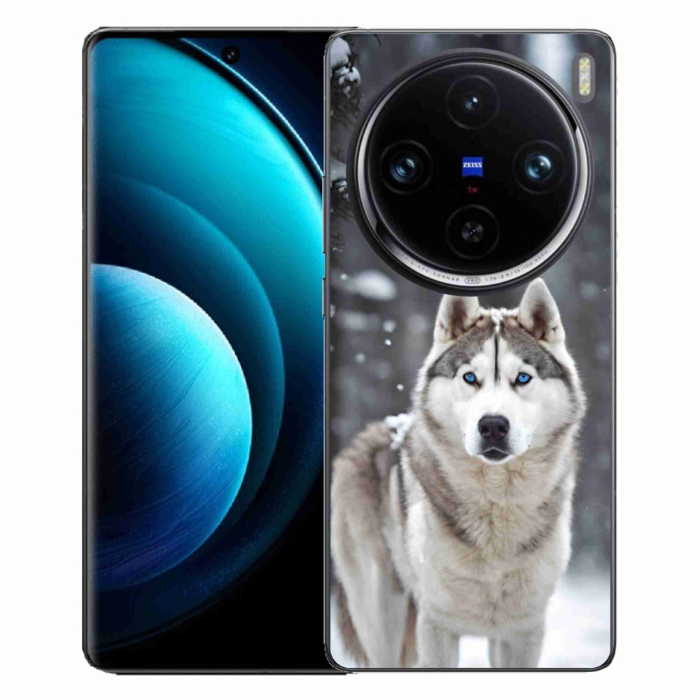 Gélový kryt mmCase na Vivo X100 Pro 5G - husky 2