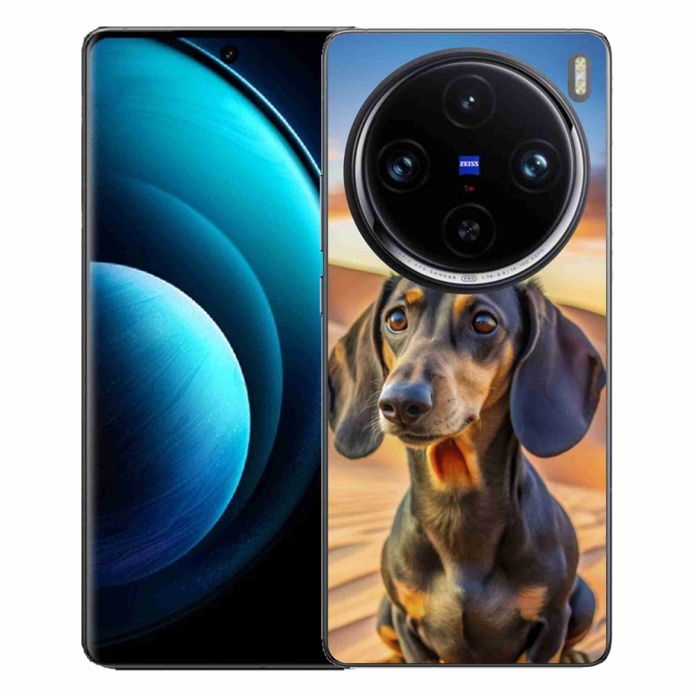 Gélový kryt mmCase na Vivo X100 Pro 5G - jazvečík 3