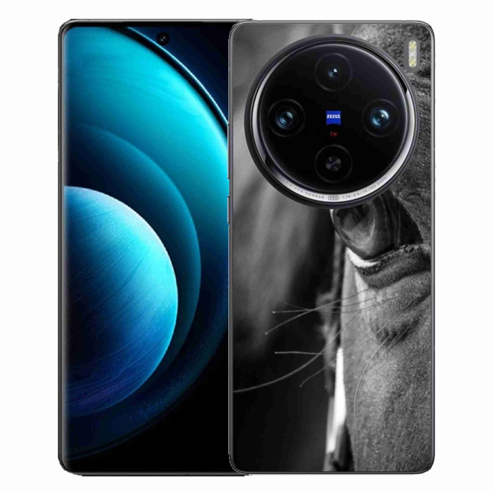 Gélový kryt mmCase na Vivo X100 Pro 5G - konský pohľad