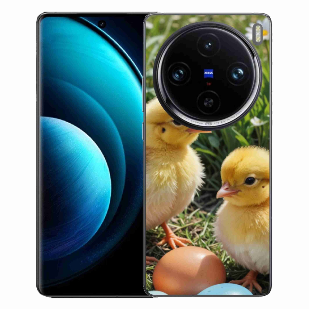 Gélový kryt mmCase na Vivo X100 Pro 5G - kuriatka