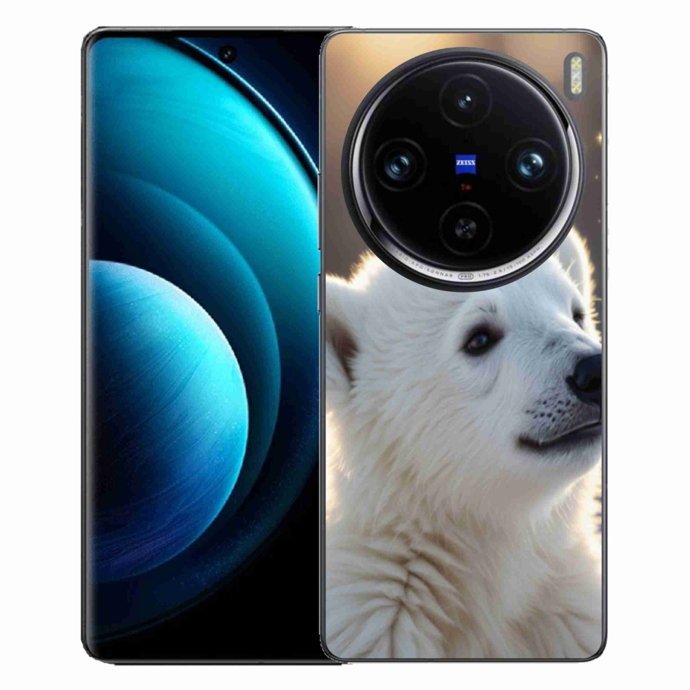 Gélový kryt mmCase na Vivo X100 Pro 5G - ľadový medveď