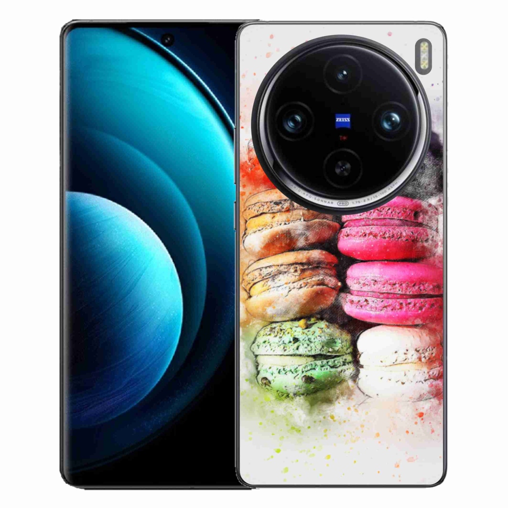 Gélový kryt mmCase na Vivo X100 Pro 5G - makrónky