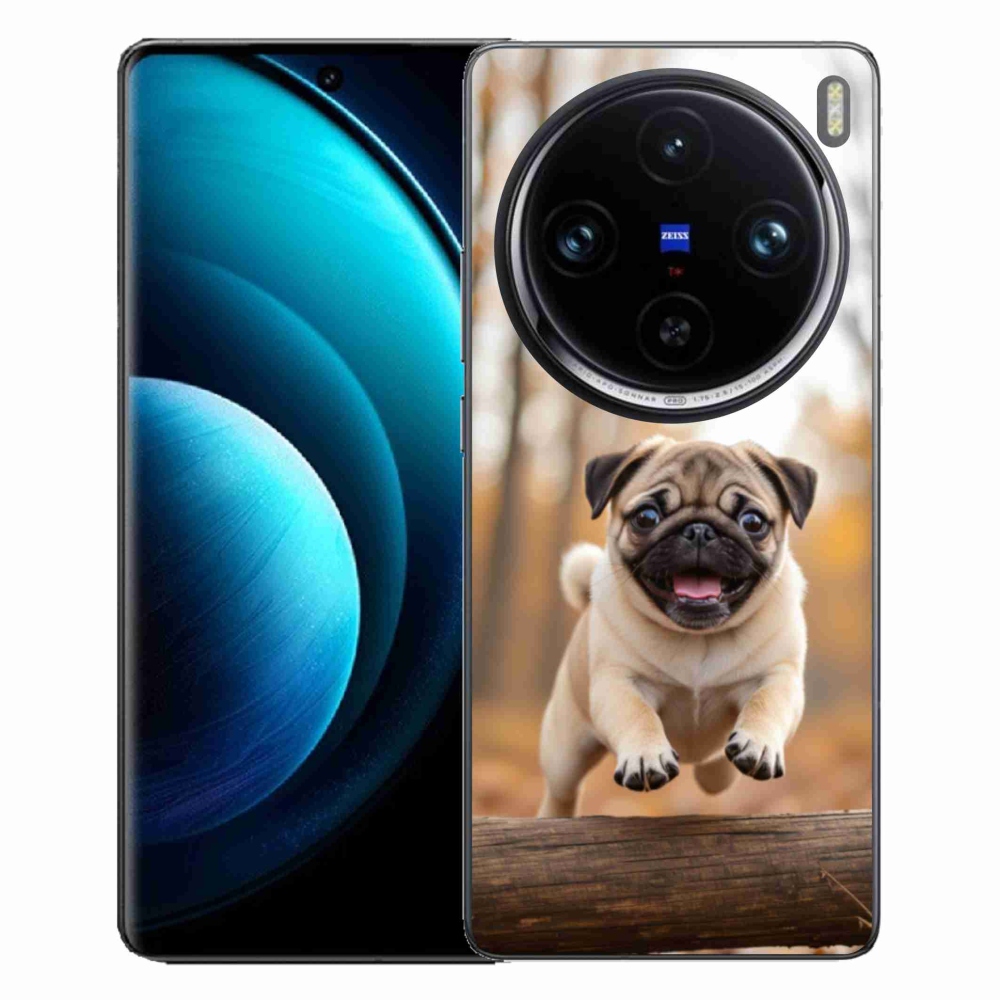 Gélový kryt mmCase na Vivo X100 Pro 5G - mops 2