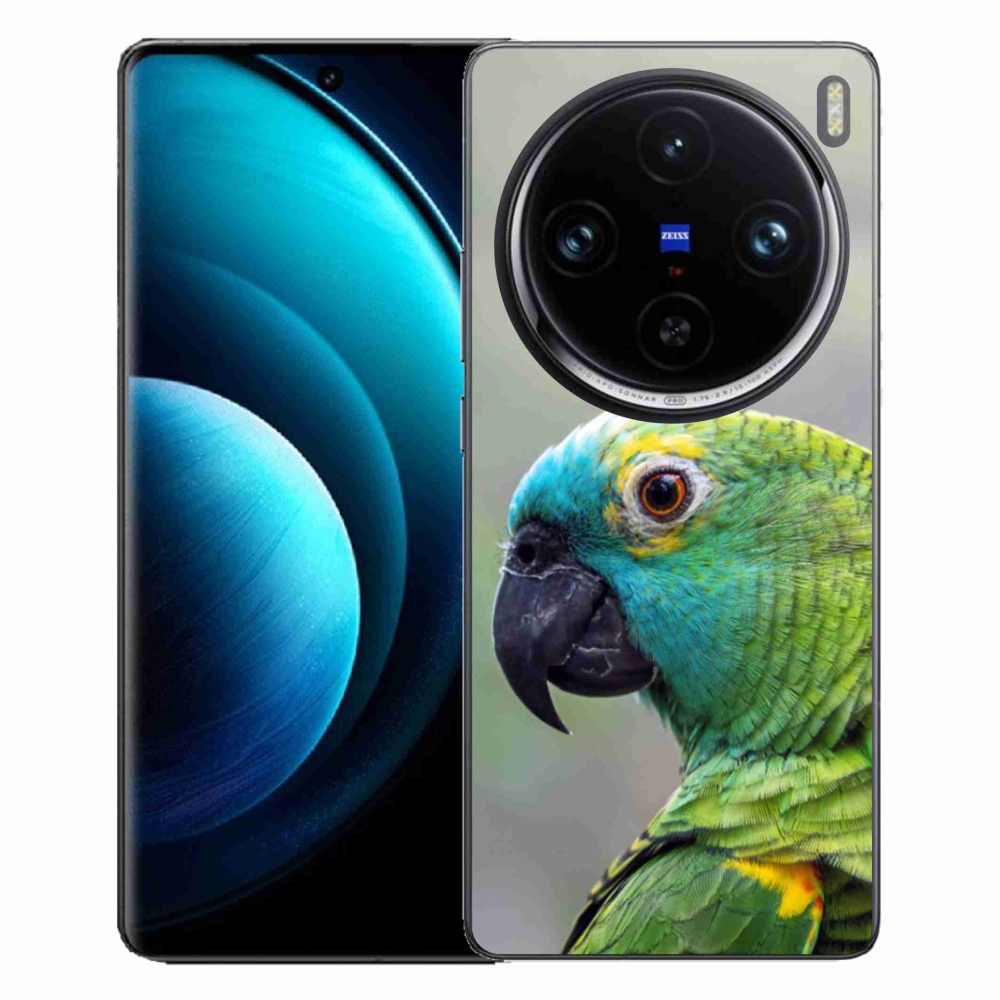 Gélový kryt mmCase na Vivo X100 Pre 5G - papagáj amazoňan