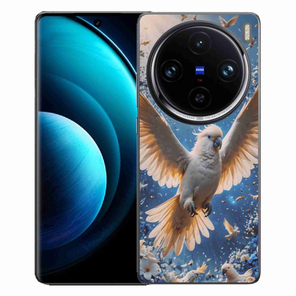 Gélový kryt mmCase na Vivo X100 Pro 5G - papagáj kakadu