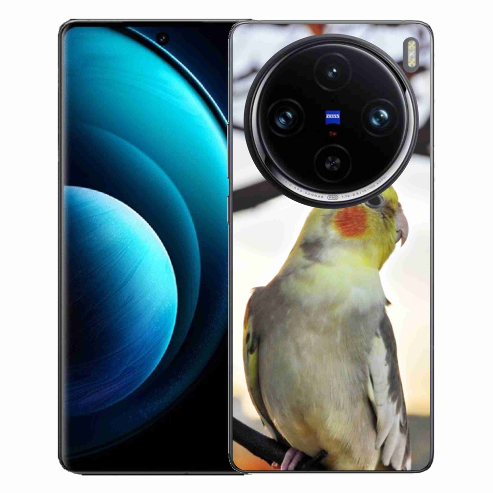 Gélový kryt mmCase na Vivo X100 Pro 5G - papagáj korela