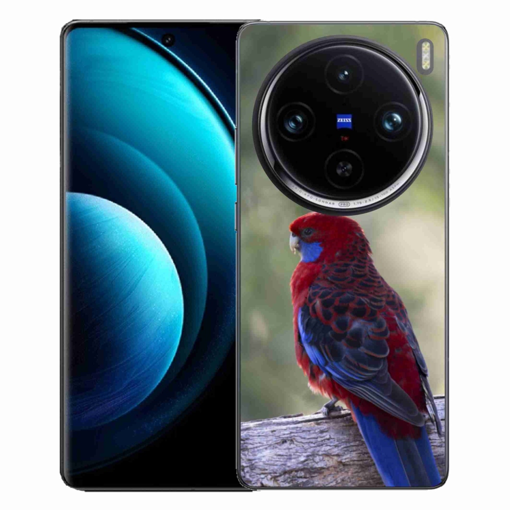 Gélový kryt mmCase na Vivo X100 Pre 5G - papagáj rosela