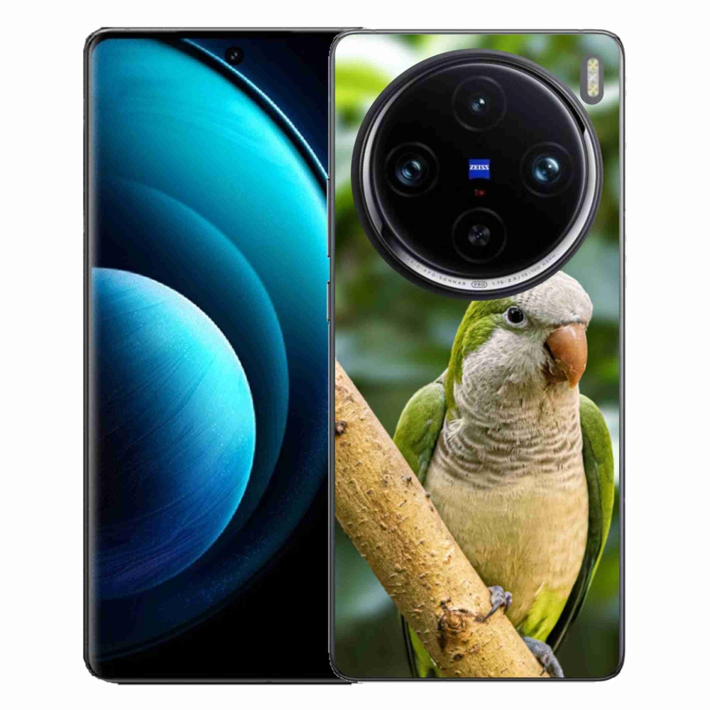 Gélový kryt mmCase na Vivo X100 Pro 5G - papagáj žako 2