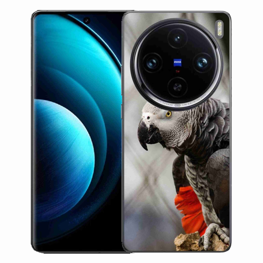 Gélový kryt mmCase na Vivo X100 Pro 5G - papagáj žako 3