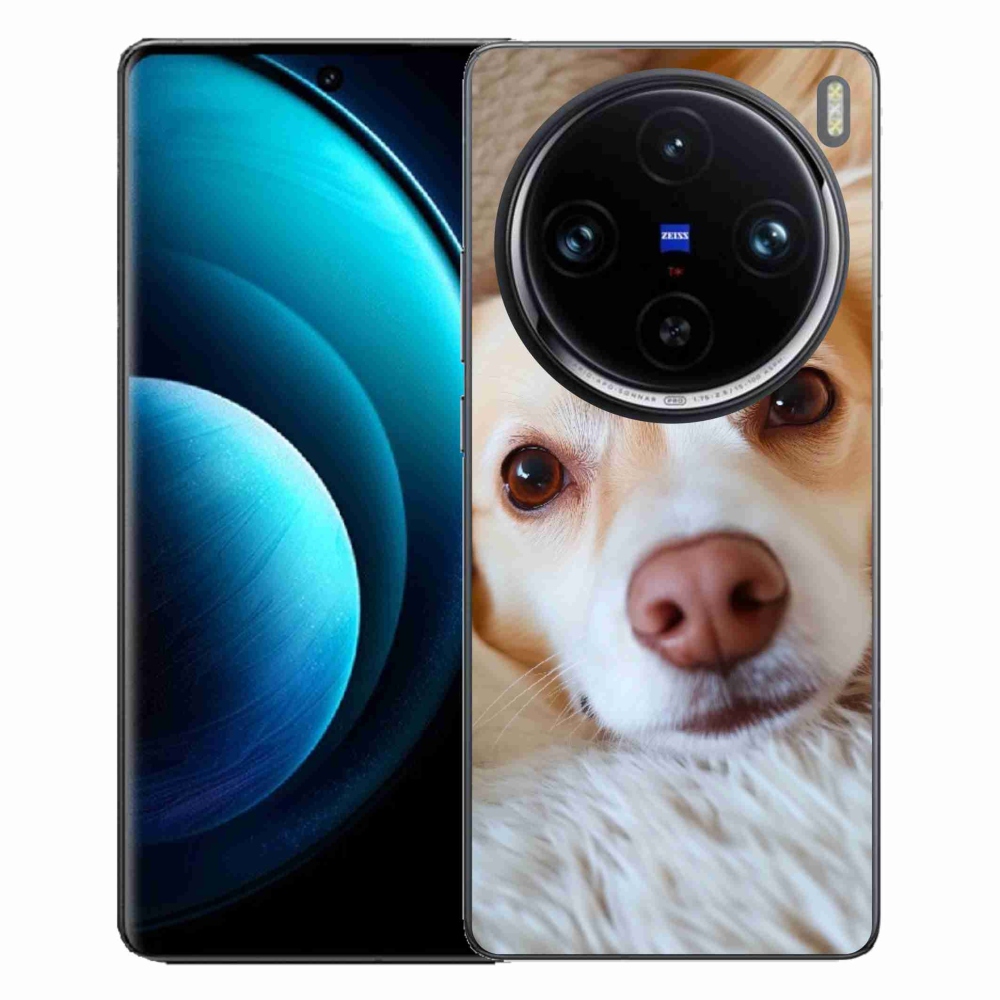 Gélový kryt mmCase na Vivo X100 Pro 5G - Roztomilá čivava