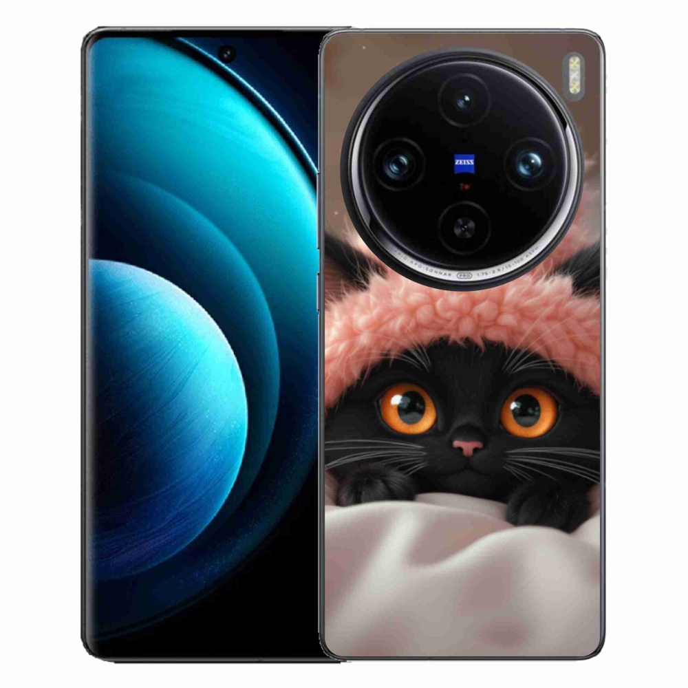 Gélový kryt mmCase na Vivo X100 Pro 5G - roztomilé mačiatko 7