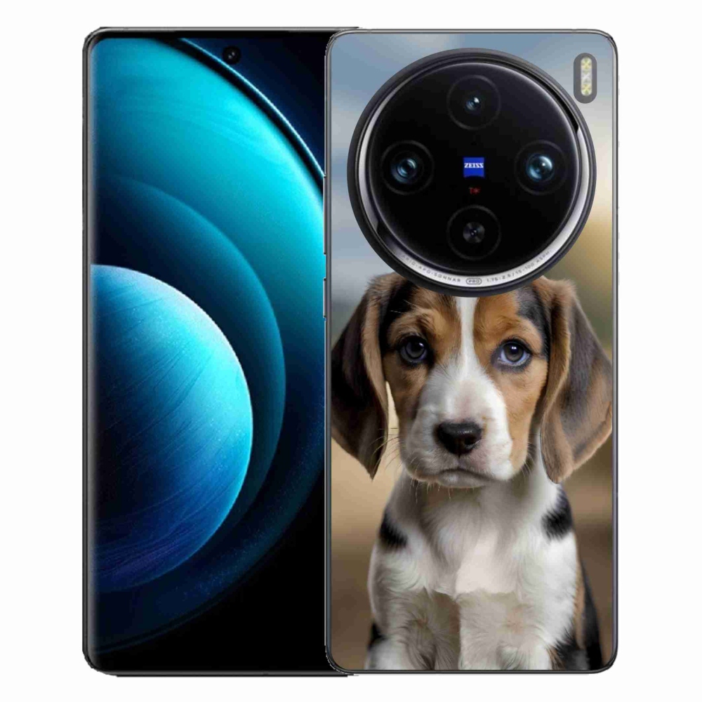 Gélový kryt mmCase na Vivo X100 Pro 5G - roztomilý bígl