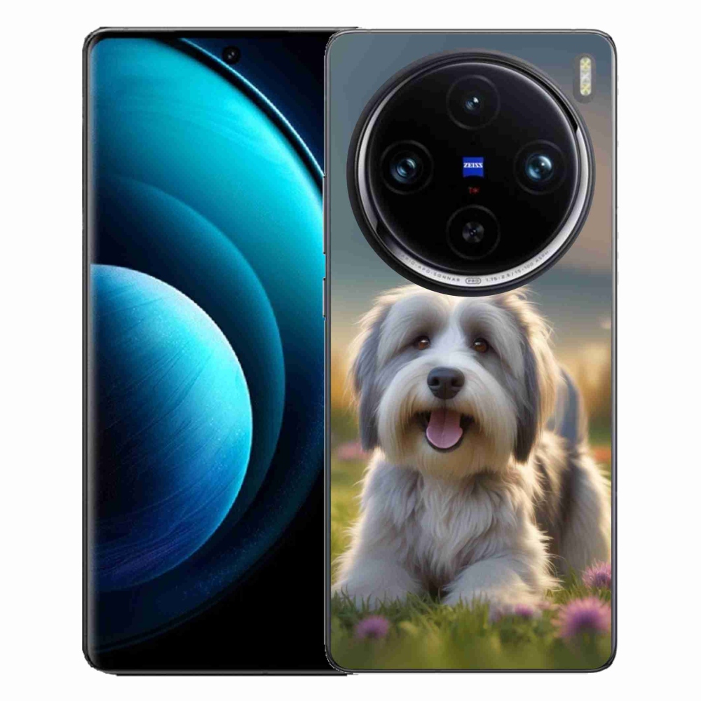 Gélový kryt mmCase na Vivo X100 Pro 5G - roztomilý havanský psík