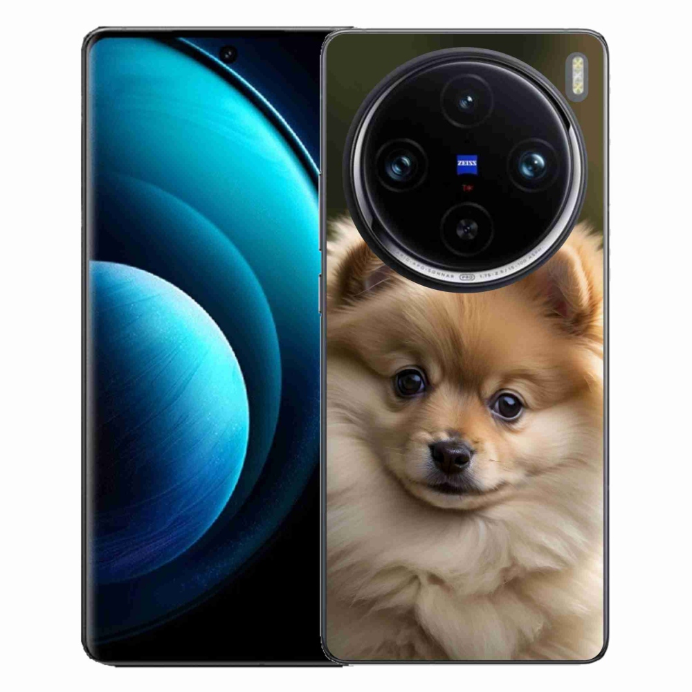 Gélový kryt mmCase na Vivo X100 Pro 5G - roztomilý pomeranian 2