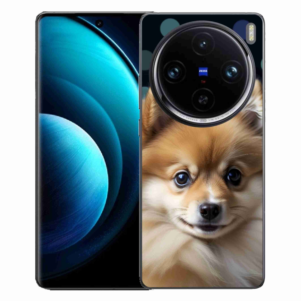 Gélový kryt mmCase na Vivo X100 Pro 5G - roztomilý pomeranian