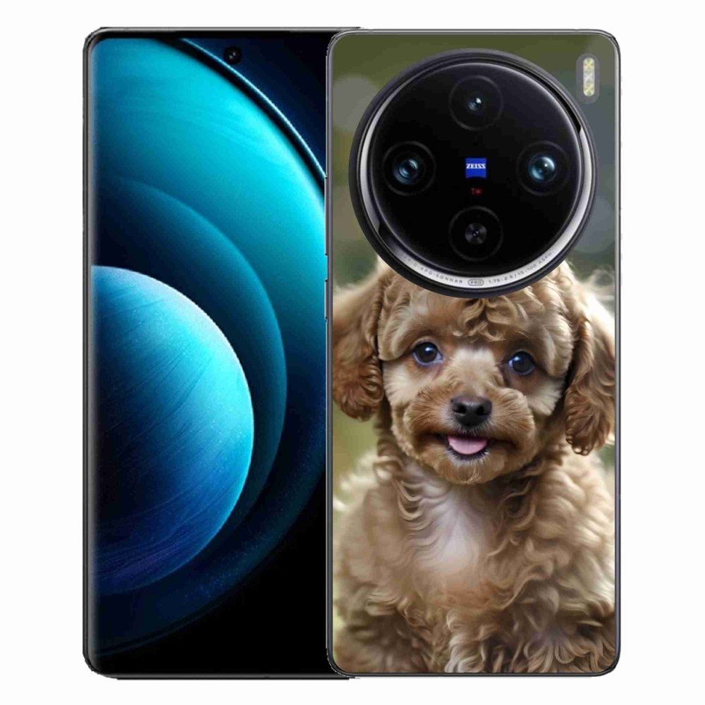 Gélový kryt mmCase na Vivo X100 Pro 5G - roztomilý pudel