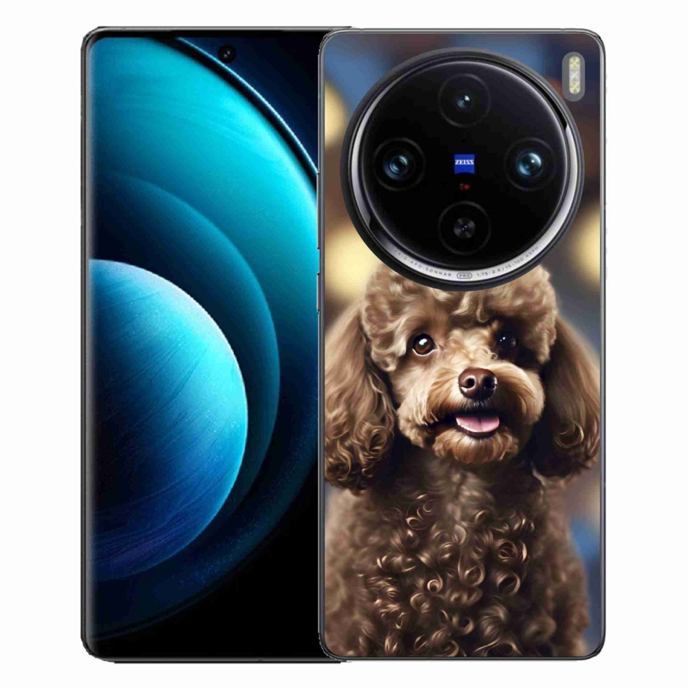 Gélový kryt mmCase na Vivo X100 Pro 5G - roztomilý pudel