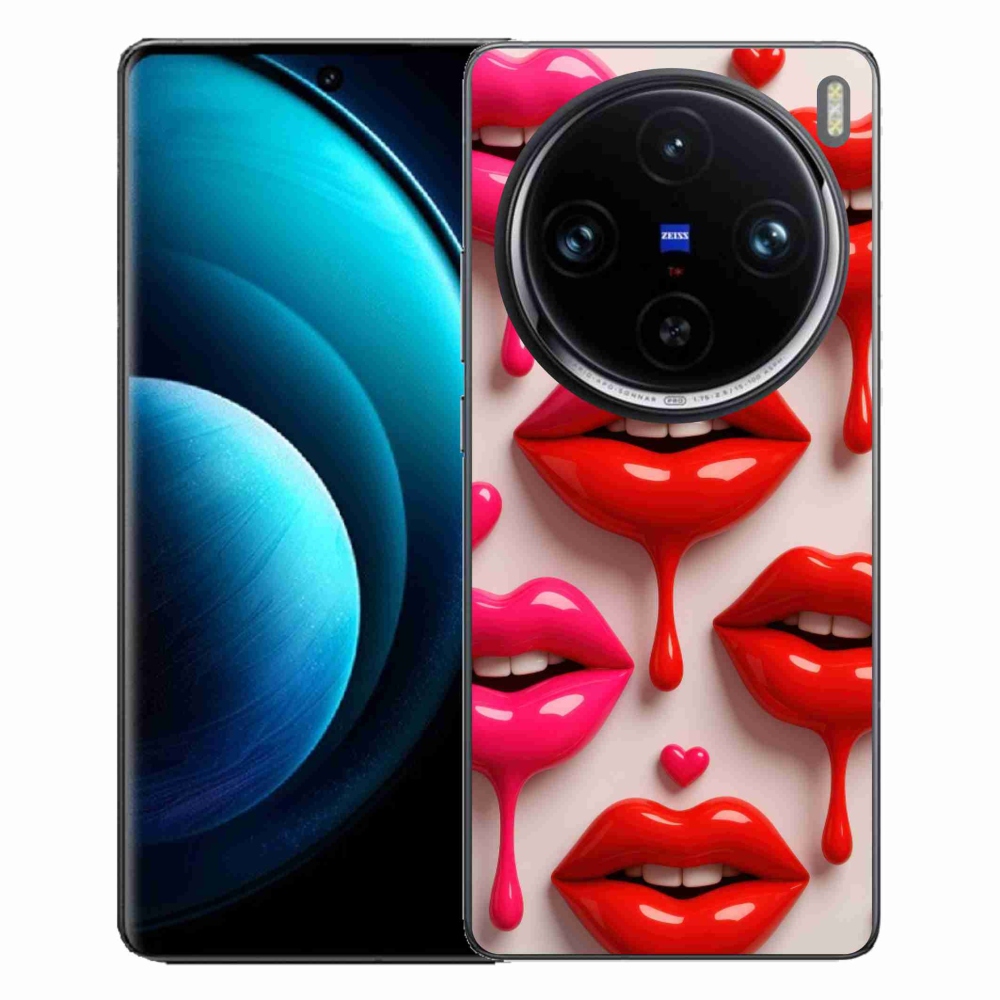 Gélový kryt mmCase na Vivo X100 Pro 5G - pery 2