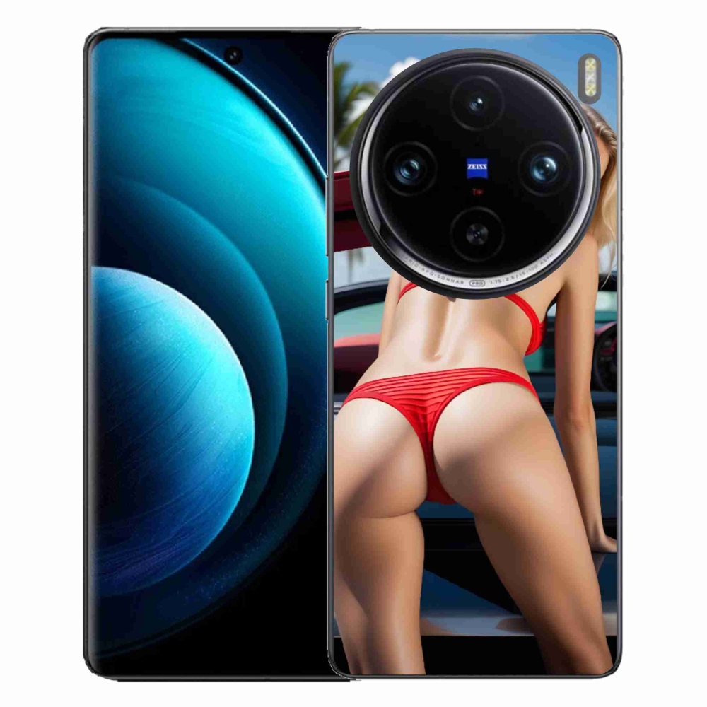 Gélový kryt mmCase na Vivo X100 Pro 5G - sexy žena 2