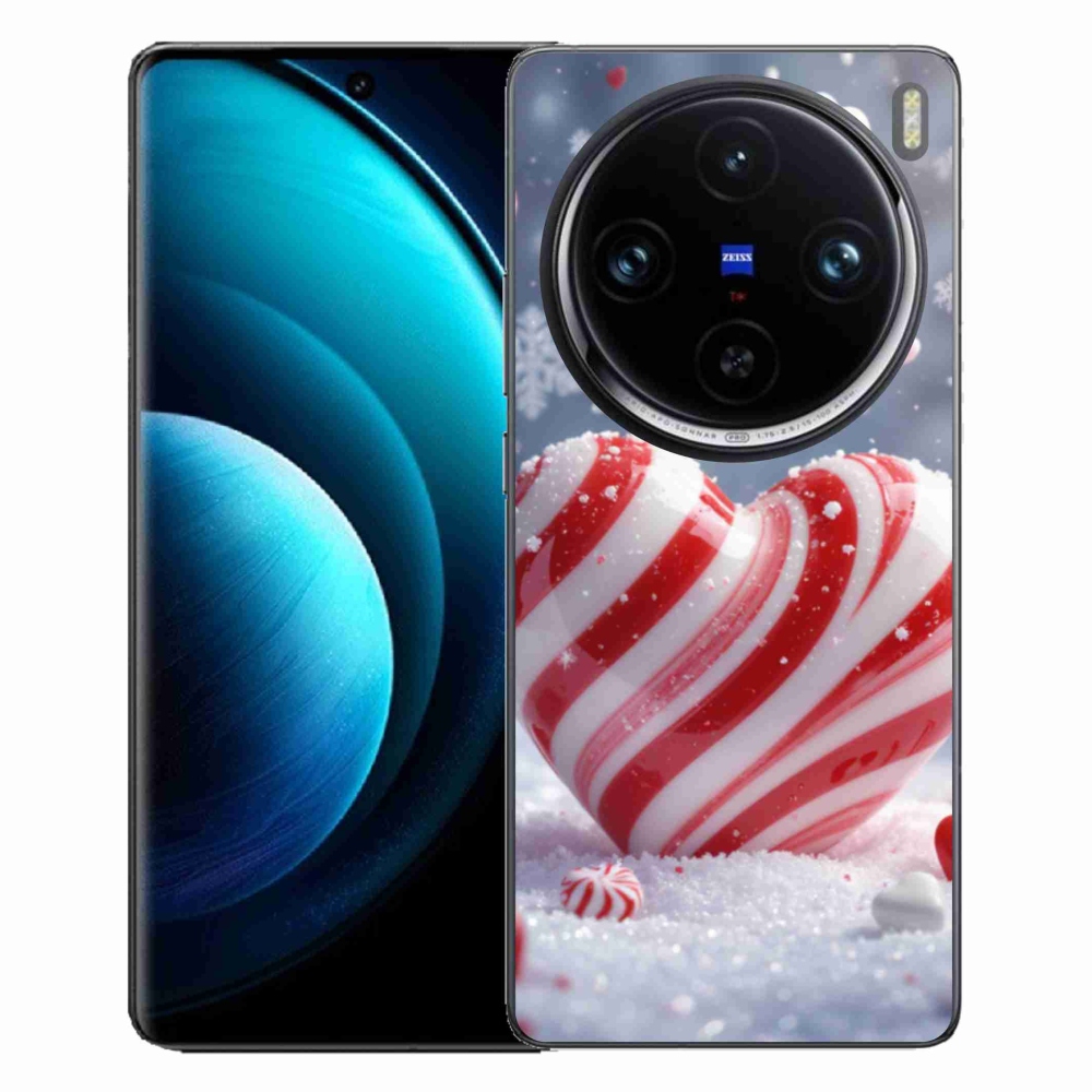 Gélový kryt mmCase na Vivo X100 Pro 5G - sladké srdce