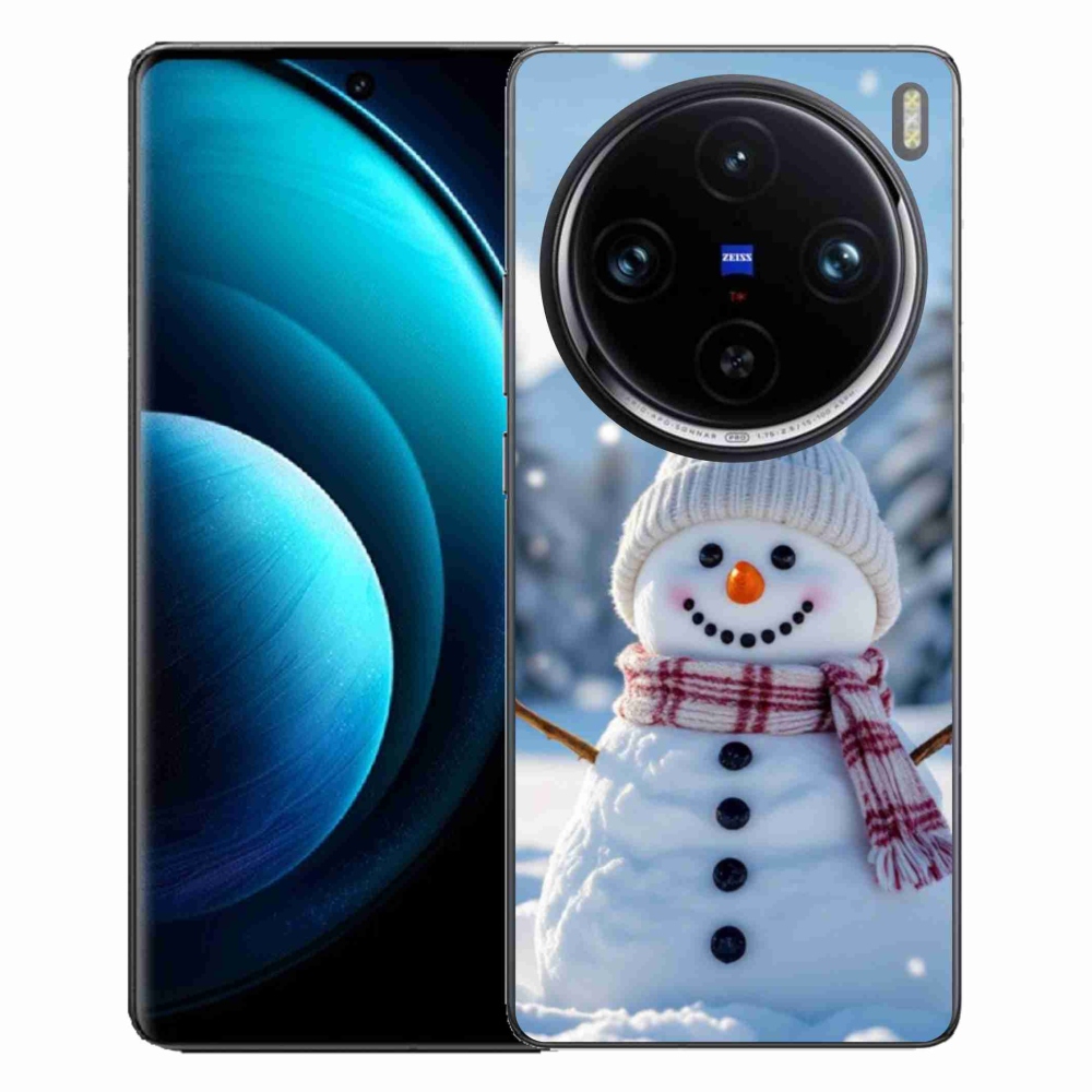 Gélový kryt mmCase na Vivo X100 Pro 5G - snehuliak 3