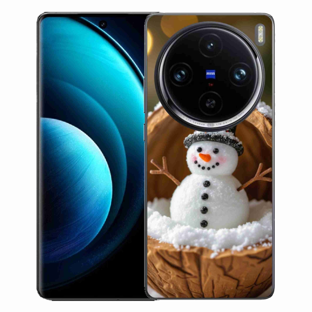 Gélový kryt mmCase na Vivo X100 Pro 5G - snehuliak 4
