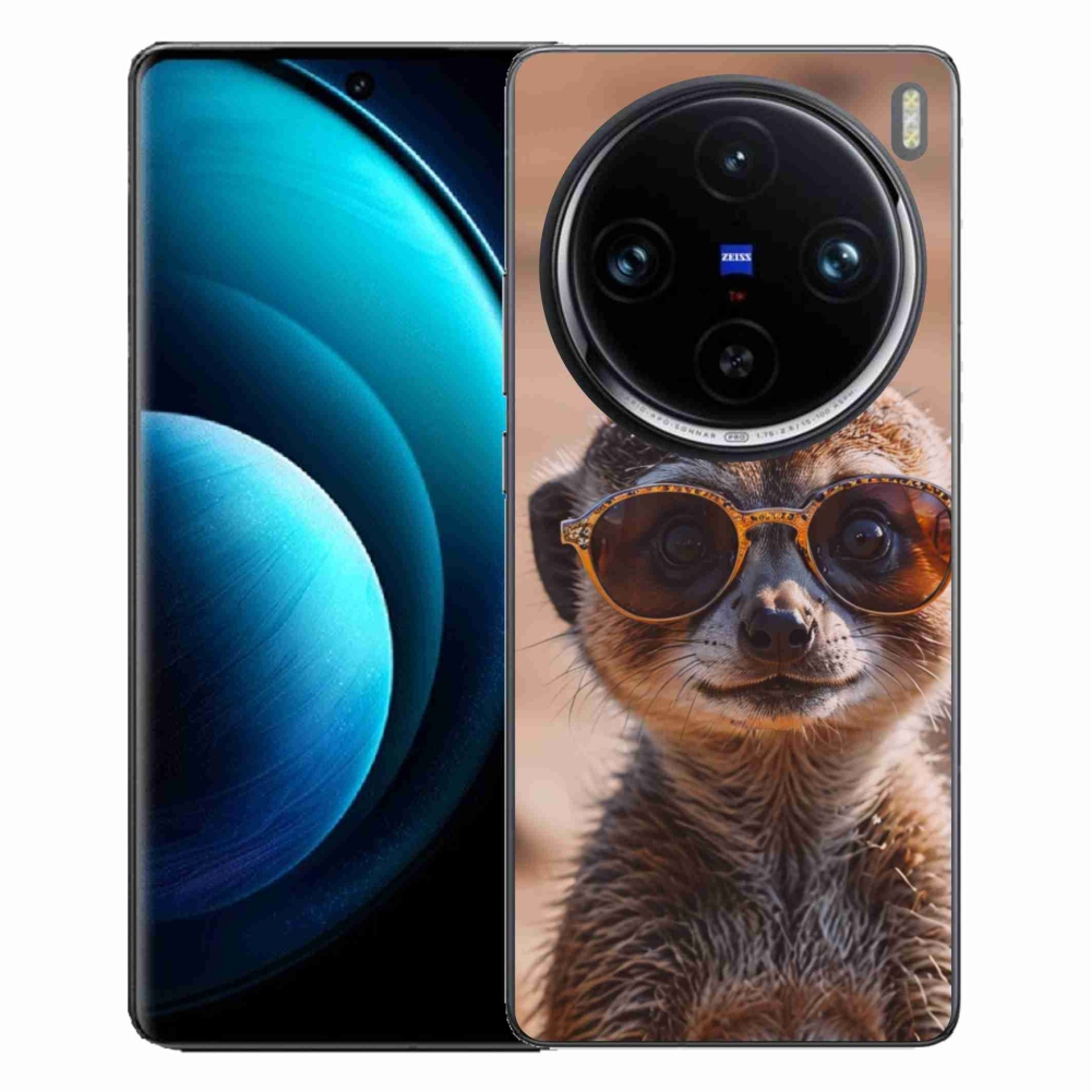 Gélový kryt mmCase na Vivo X100 Pro 5G - štýlová surikata