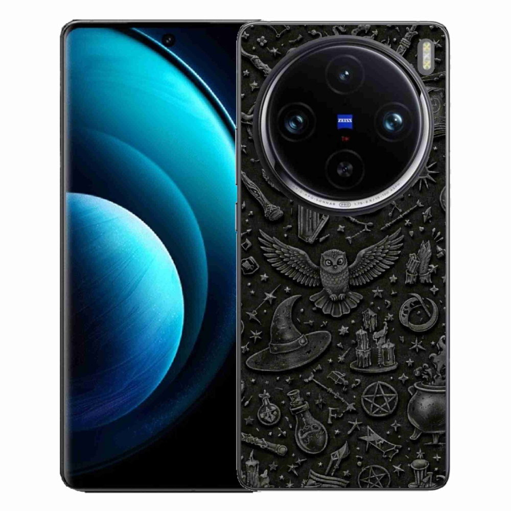 Gélový kryt mmCase na Vivo X100 Pro 5G - tmavý magický svet