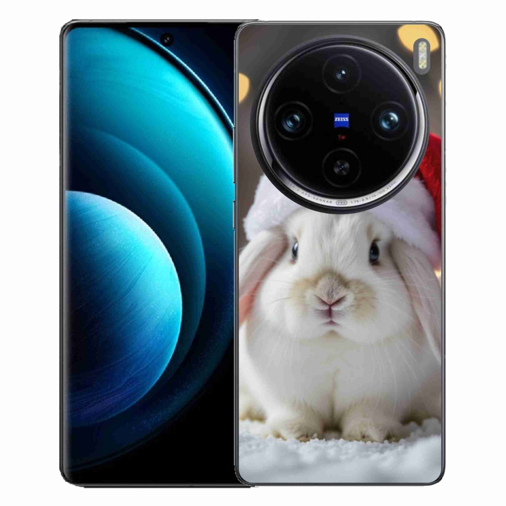 Gélový kryt mmCase na Vivo X100 Pre 5G - vianočný králik