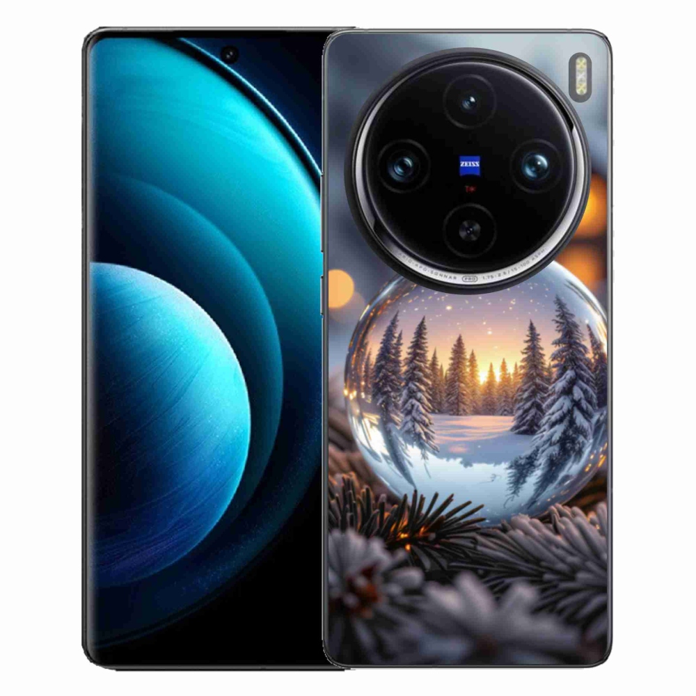 Gélový kryt mmCase na Vivo X100 Pro 5G - vianočná ozdoba