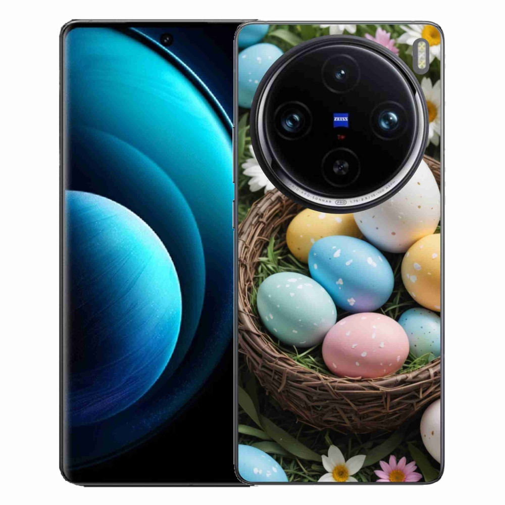 Gélový kryt mmCase na Vivo X100 Pro 5G - veľkonočné vajíčka 2