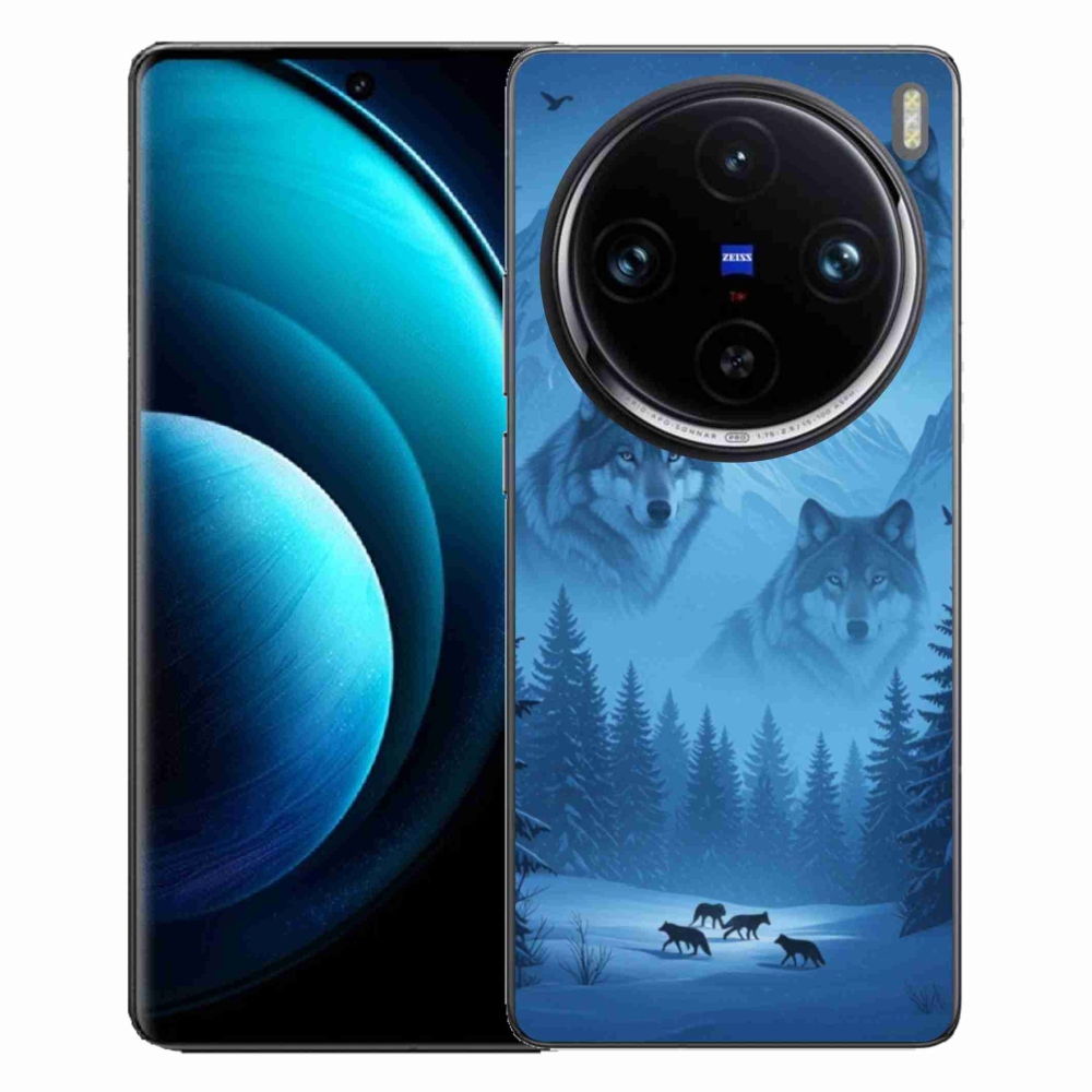 Gélový kryt mmCase na Vivo X100 Pro 5G - vlčia svorka