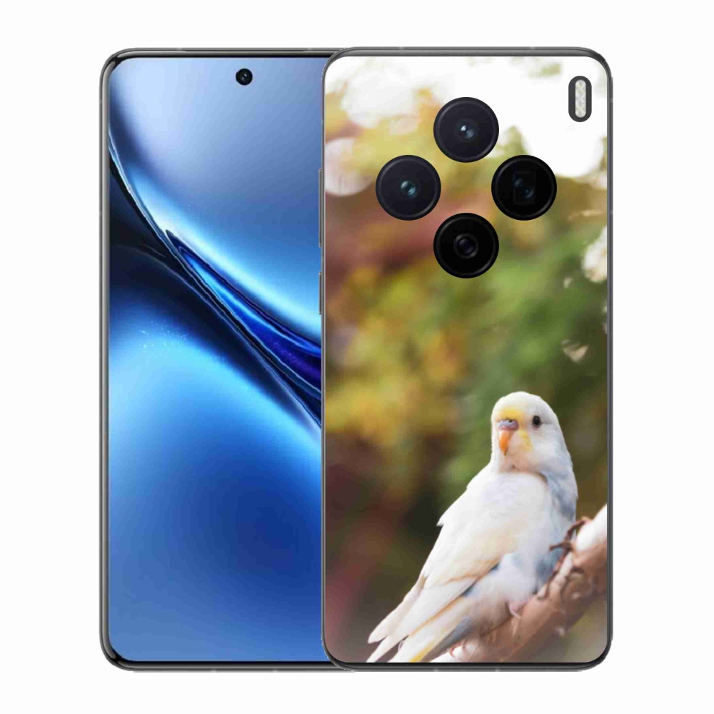 Gélový kryt mmCase na Vivo X200 5G - andulka biela