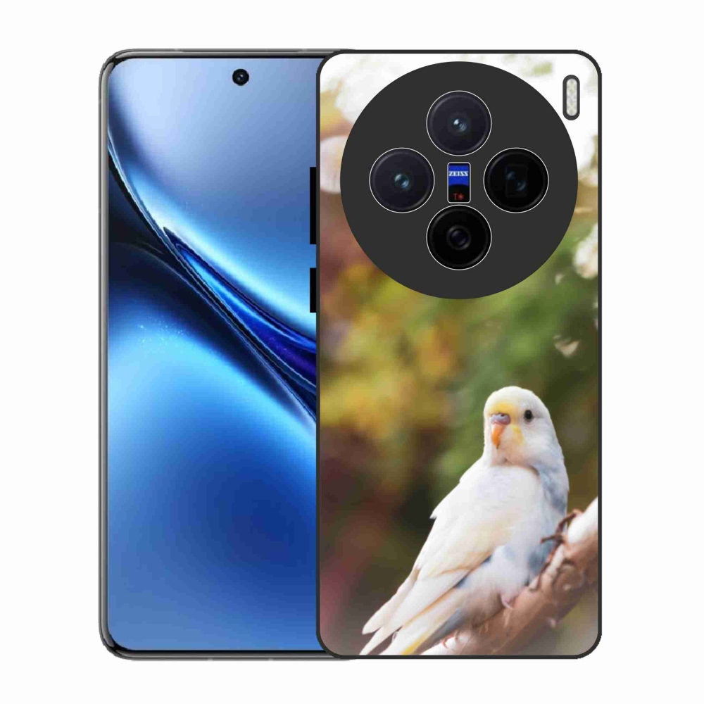 Gélový kryt mmCase na Vivo X200 5G - andulka biela