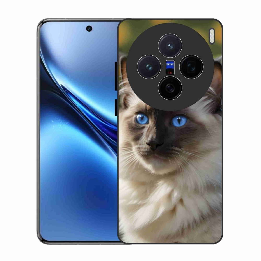 Gélový kryt mmCase na Vivo X200 5G - biely ragdoll