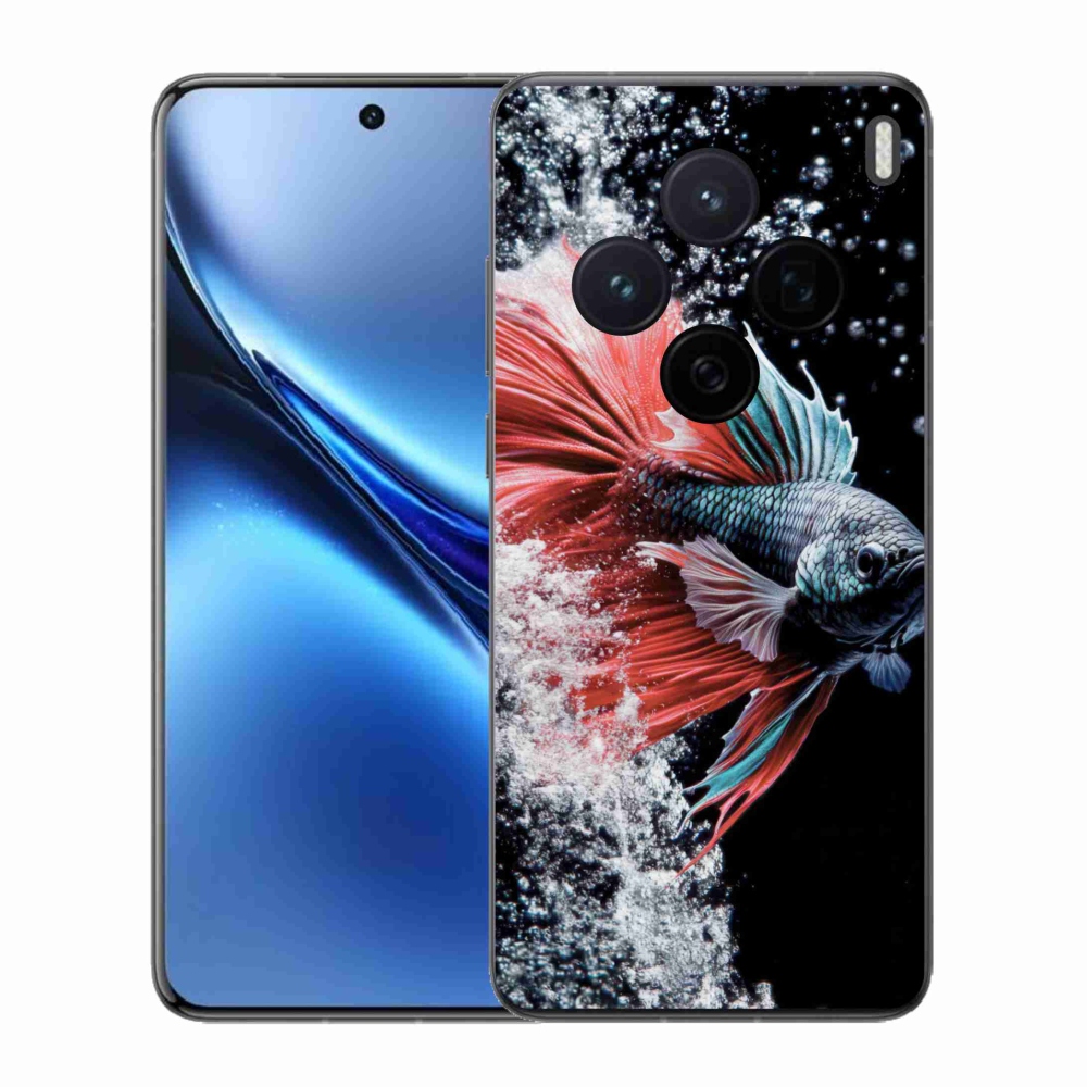 Gélový kryt mmCase na Vivo X200 5G - bojovníčka pestrá